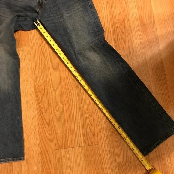 GAP 1969 Straight Leg Blue Denim Jeans 28x30 size 28 W and 39 L - Picture 9 of 10